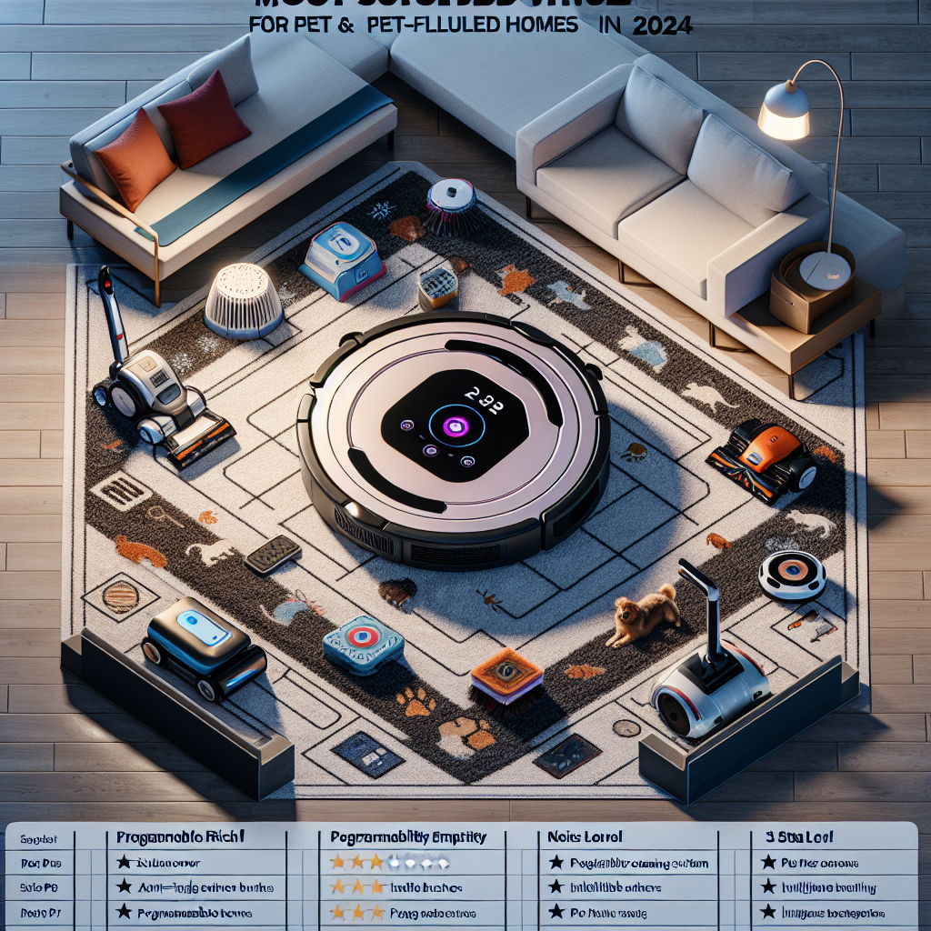 a robot vacuum cleaner surrounded by furniture